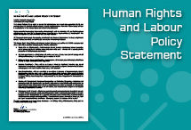 Human Rights and Labour Policy Statement